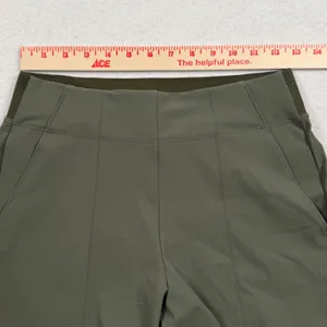 Athleta Cosmic Kick Flare Pant Womens 4 Green High Rise Athleisure 981485 thumbnail 4