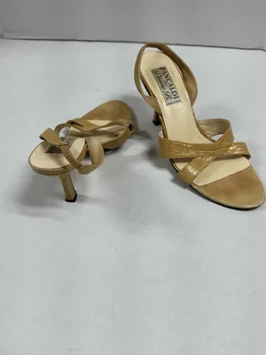 Pancaldi for Diane B Vintage Style Slingback Heels‎ - Size 8. thumbnail 7