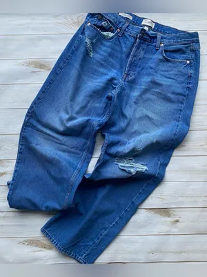 Universal Thread mid rise 90s baggy relaxed boyfriend fit cotton denim jeans 12 thumbnail 7