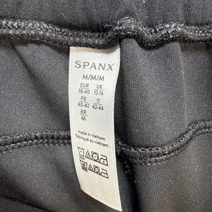 SPANX AirEssentials Womens Tapered Jogger Pants Size M Black Drawstring‎ Pockets thumbnail 5