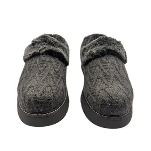 Skechers 10 Cozy Knit Memory Foam Platform Slipper Clogs With Faux Fur Trim thumbnail 5