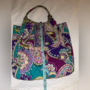 Vera Bradley Vibrant Paisley Tote Bag thumbnail 2