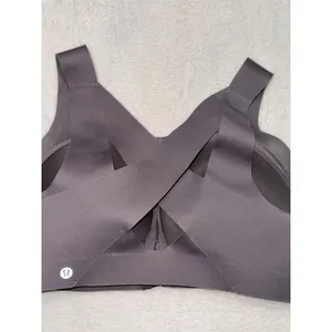 Lululemon Women's Enlite Weave-Back Bra High Support Cups Purple Size DD 36 thumbnail 6