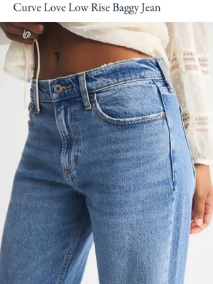 Abercrombie & Fitch Light Low Rise baggy thumbnail 4