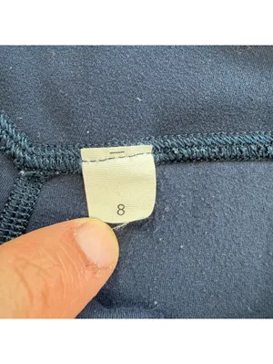 Lululemon High-Rise Cuffed Jogger Leggings Navy Women's 8 Athletic Yoga Pants thumbnail 6