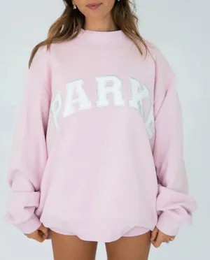 Light pink PARKE crewneck thumbnail 1