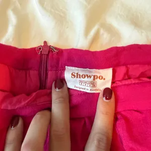 Showpo Pink Tiered Midi Skirt thumbnail 5