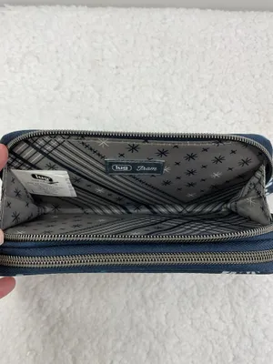 Lug Tram RFID Wristlet Wallet Blue thumbnail 5