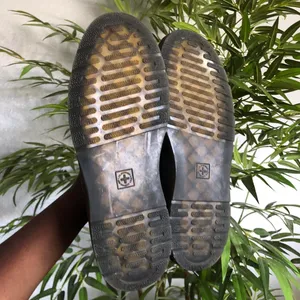 Doc Dr. Martens Zavala Black Patent Leather Combat Boots Chunky Platform Lug Sole Ankle Lace up US Women 9 #gothic #biker #whimsygoth #grunge #streetwear NEW w/o tags thumbnail 5