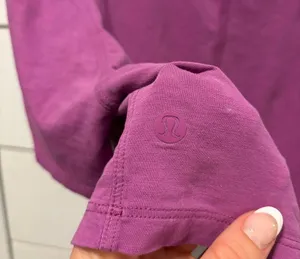 Lululemon All Yours Cropped T-Shirt Vivid Plum thumbnail 6