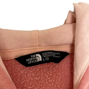 The North Face peach hoodie sweater pullover fleece comfortable top cotton thumbnail 6
