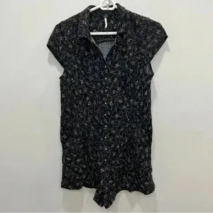 Free People Short sleeve Romper size s thumbnail 3