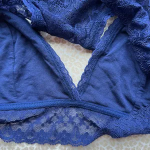 Navy Racerback Bralette Size L thumbnail 7