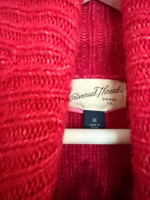 Universal Thread cozy fairisle turtleneck sweater M thumbnail 3