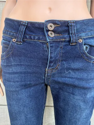 Women’s Telepatia mid rise dark wash flare bootcut jeans y2k size 7/28 thumbnail 3