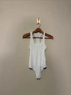 Commando luxury rib bodysuit White Size Small thumbnail 4