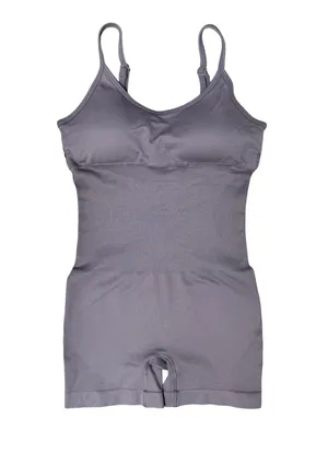 Dove Gray Small Athletic QQQ Romper thumbnail 1