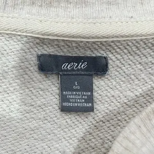 Aerie Oversized Camo Crewneck Sweatshirt Women’s Large thumbnail 3