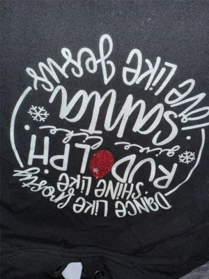 Christmas Sweatshirt Black thumbnail 3