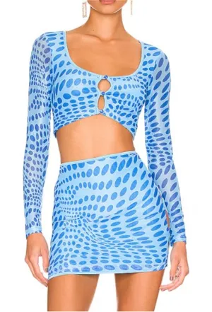 Perfect condition on superdown skirt set revolve sexy thumbnail 1