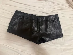 Black Micro Mini Shorts thumbnail 3