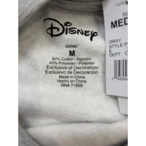 Disney Winnie The Pooh Sweatshirt Medium NWT Gray Crewneck Floral thumbnail 5