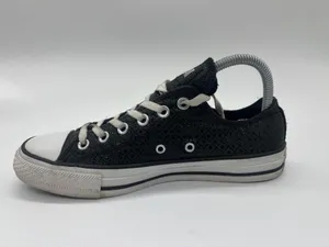 Converse Chuck Taylor All Star Shoes Womens Size 8 Black Glitter Sneakers thumbnail 6