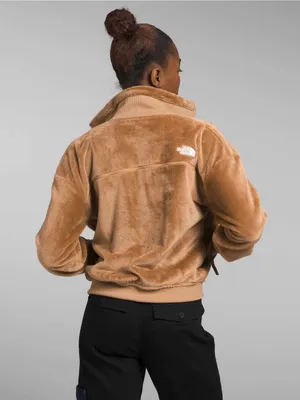 The North Face Osito Lux Fleece Full Zip, Brown, Size L thumbnail 3