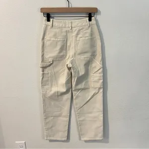 Aritzia Wilfred Free Brennan Pant Light Birch Stretch High Rise Carpenter‎ thumbnail 4