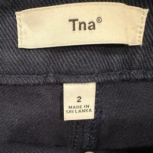 Aritzia TNA Navy Blue Utility Pants 100% Cotton Size 2 thumbnail 9