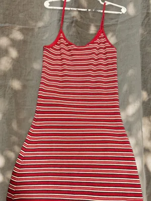 Vintage Brandy Melville Kyran Striped Mini Dress thumbnail 4