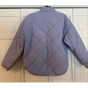 All in Motion lavender purple quilted puffer jacket size small thumbnail 4