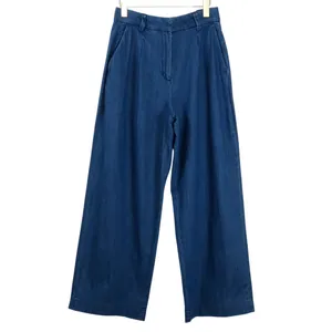Old Navy Extra High Rise Wide Leg Jeans Dark Wash Denim Trousers Size 4 thumbnail 2