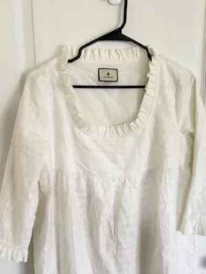 Tuckernuck Clara White Textured Mini Dress thumbnail 5