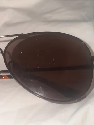 Aviator Sunglasses in Brown thumbnail 3