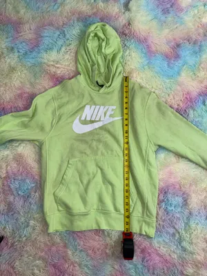 Neon green Nike Hoodie thumbnail 6