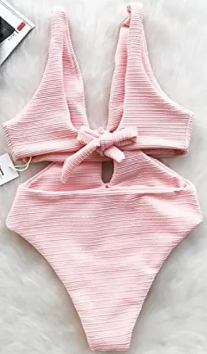 Cupshe Pink Bathingsuit thumbnail 2