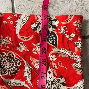 Farm Rio Anthropologie Long-Sleeve Printed Romper Red thumbnail 15