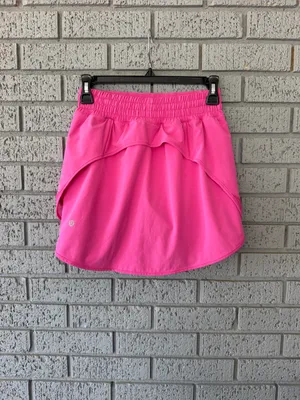 Lululemon Hotty Hot High-Rise Skirt Sonic Pink Size 4 thumbnail 3