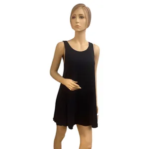 Alice + Olivia Silk Mini Dress‎ Navy Blue - Size Small Petite thumbnail 4