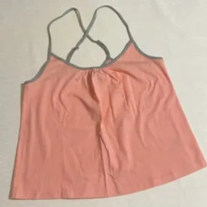 Johnny Was Calme Night and Day Peach & gray Tank & Shorts Set - worn once -flaw thumbnail 3
