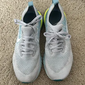 Light Blue Nike Fly Knit Sneakers thumbnail 5