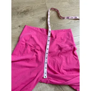 EUC OFFLINE By Aerie Real Me High Waisted 7/8 Crossover Legging PINK size L thumbnail 6