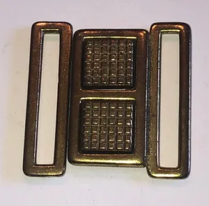 Vintage Brass Tone Retro Boho Belt Buckle thumbnail 1