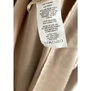 Show Me Your Mumu Jasmine Midi Dress in Champagne Luxe Satin M NWT thumbnail 7