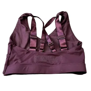 Gymshark Women's XS Purple Crossover Sports Bra Yoga Gym Activewear thumbnail 2