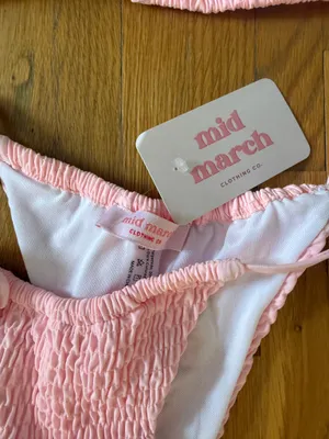 Mid March bikini Pink thumbnail 5