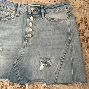 Free People We The Free Denim Mini Skirt thumbnail 2