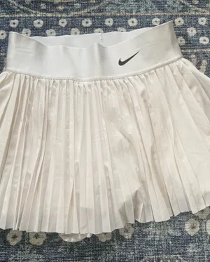 Nike White Pleated Tennis Skirt thumbnail 1