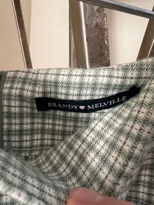 Brandy Melville Green Cara Skirt thumbnail 3